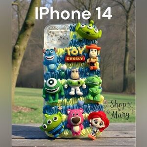 ⤵️ Decoden IPhone Cases Cream Glue Handmade Case For IPhone  |Decoden